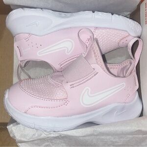 Nike Kids Light Pink and White Sneakers